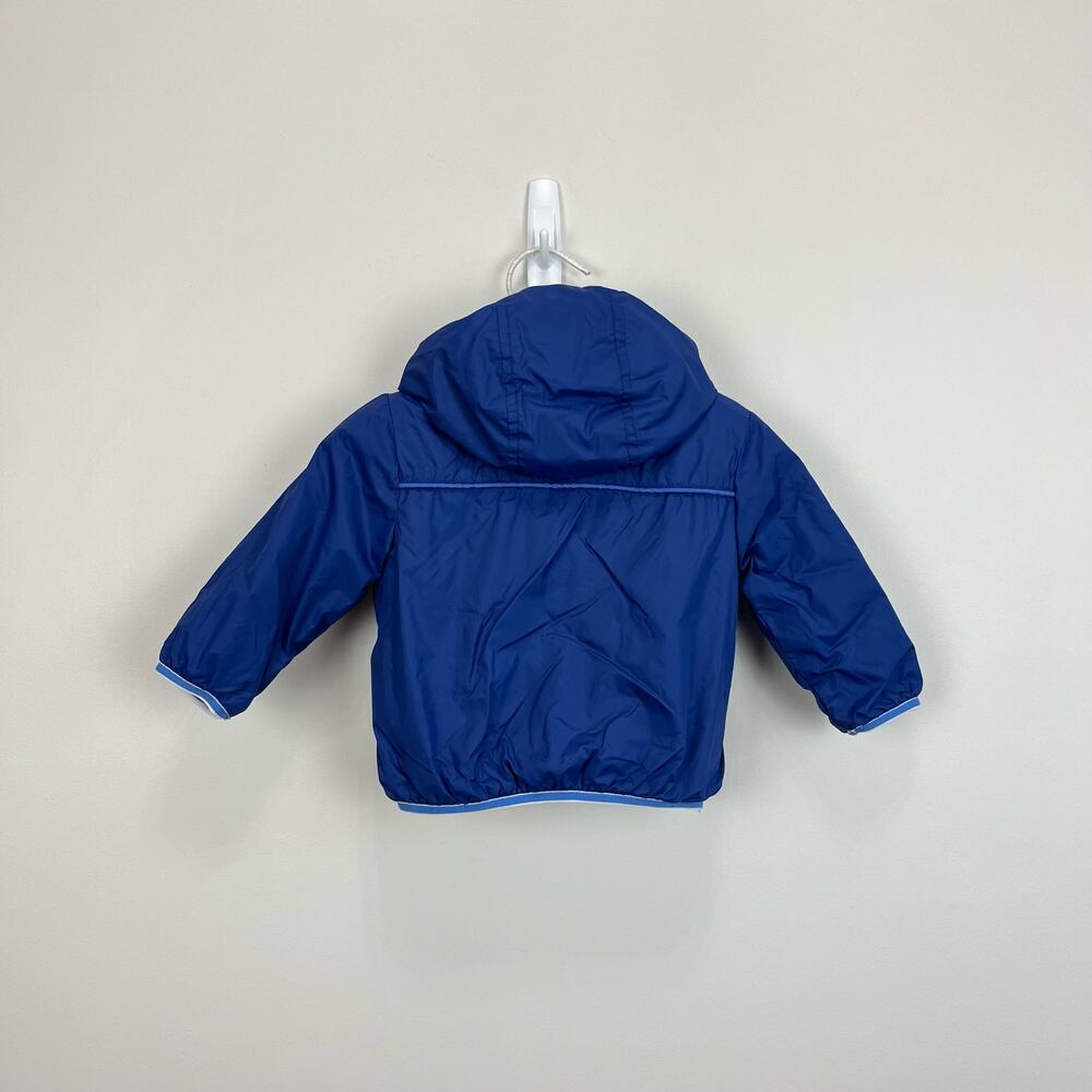 Mayoral Baby Reversible Blue Jacket 2-4 Months - Picture 6 of 7